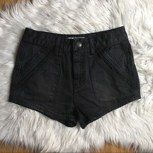 Free people black shorts